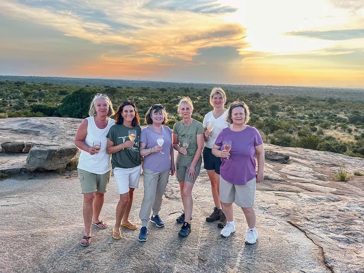 Small Group of Ladies on the Kruger & Cape Town trip