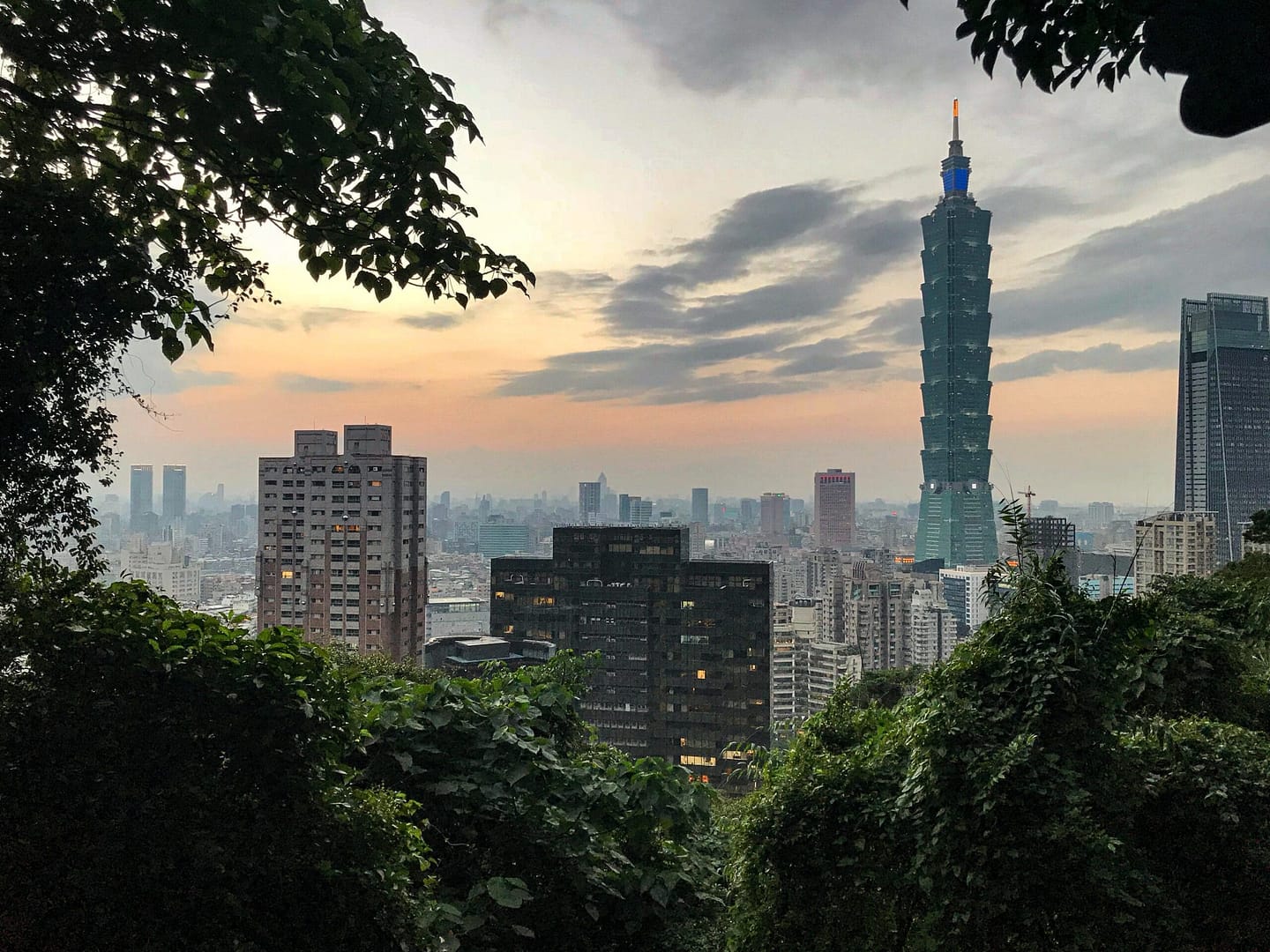 Skyline of Taipei