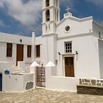 Chruch in Volax, Tinos, Greece. Kirch in Volax, Tinos, Griechenland