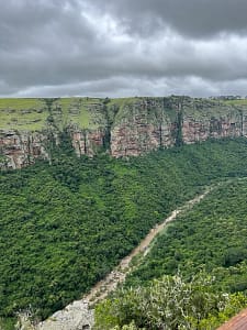 Mountain views in Kwa-Zulu Natal, group tour
