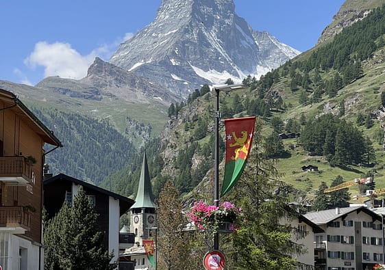 Matterhorn view from Zermatt