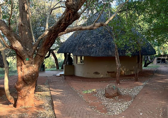 A bungalow at Crocodile Bridge Camp in Kruger
