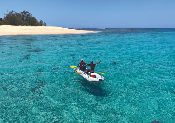 The unspoiled marine life of Ilha do Fogo, Mozambique