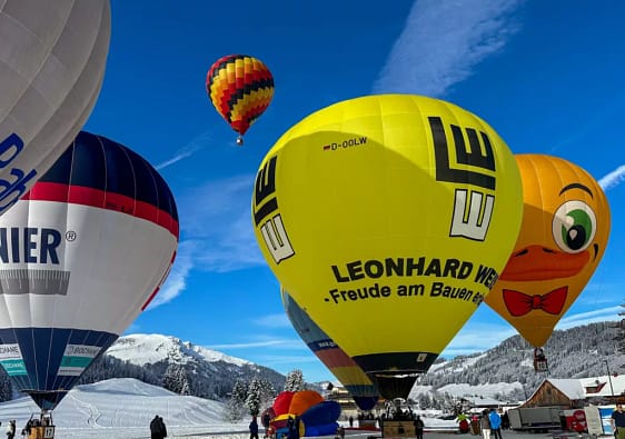 Ballonfestival Tannheimer Tal, Österreich