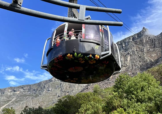 Table Mountain cable car, Tafelberg-Seilbahn