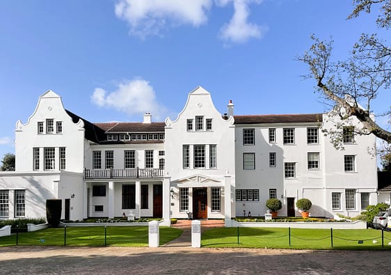 The Cellars-Hohenort, Constantia. Typical Cape Town building