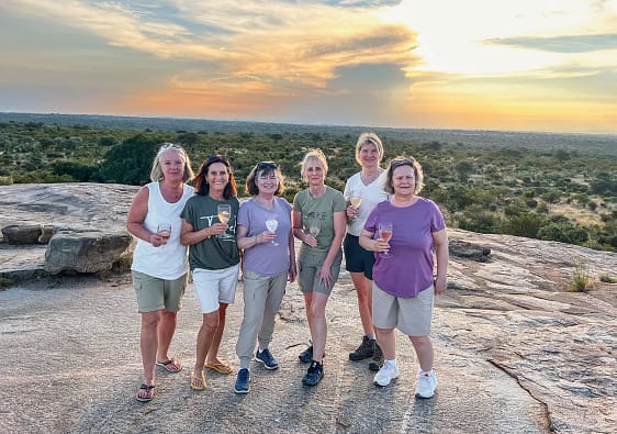 Small Group of Ladies on the Kruger & Cape Town trip