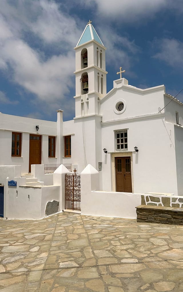 Chruch in Volax, Tinos, Greece. Kirch in Volax, Tinos, Griechenland