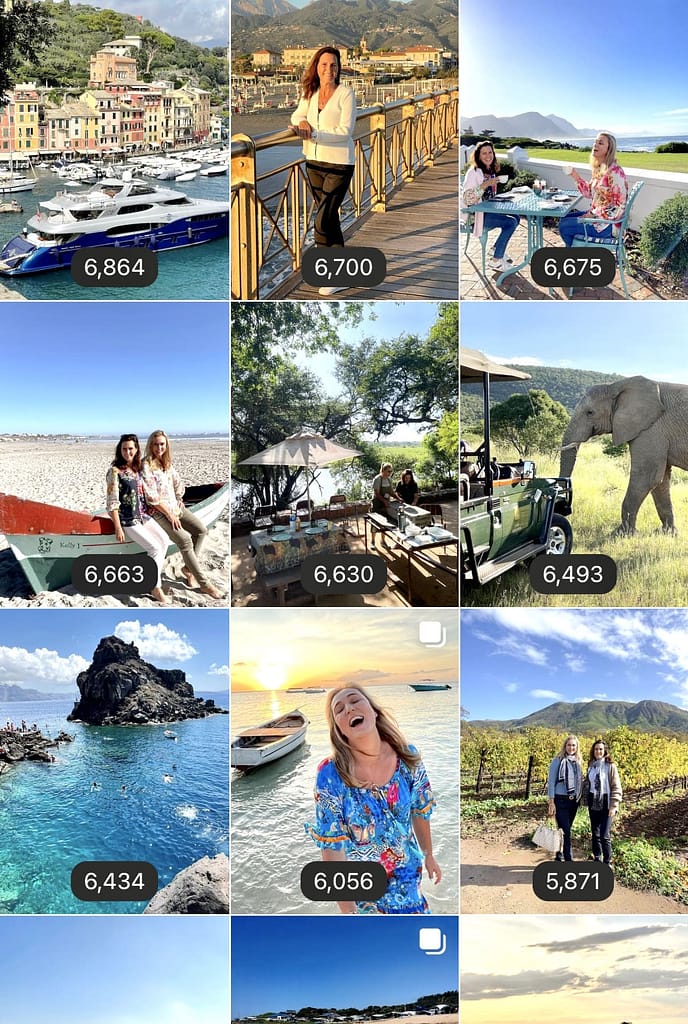 Travel Buddies Lifestyle's top Instagram reach from 19 to 27