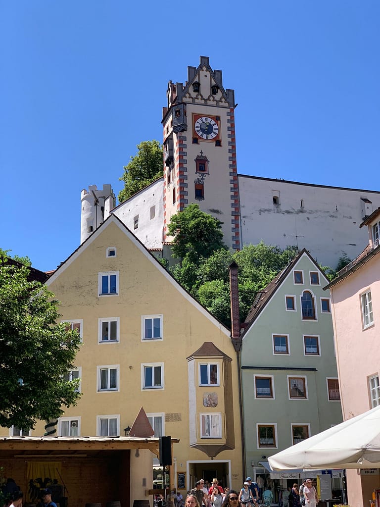 travelbuddieslifestyle in Füssen, Bavaria at the Austrian border is a great tourist attraction