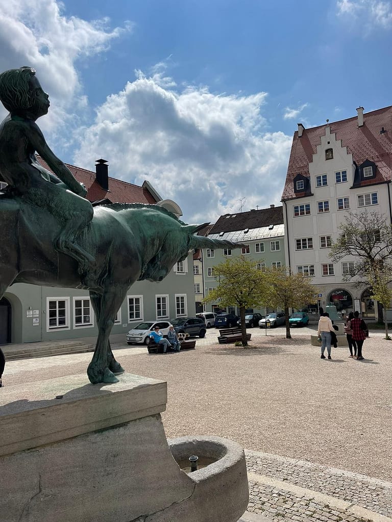 Travelbuddieslifestyle in Kempten, Allgäu a tourist attraction