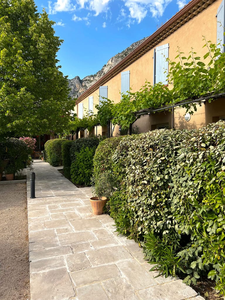 A typical countryside hotel in the lavender fields of France
