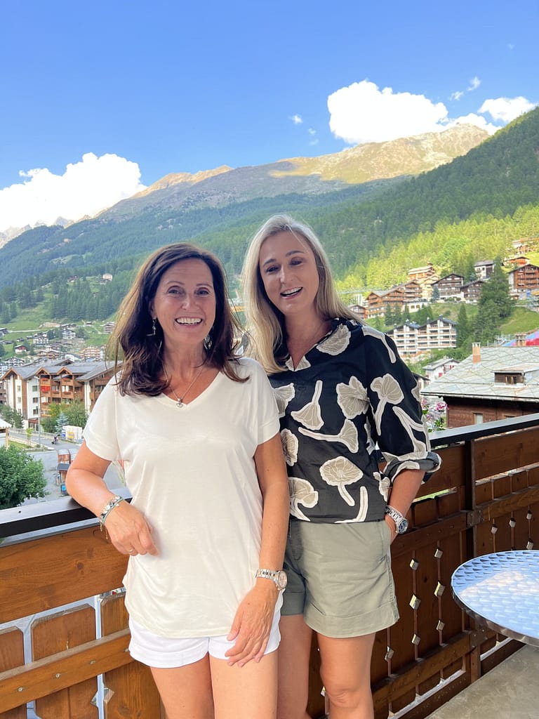 Balcony of the Elite Hotel Zermatt