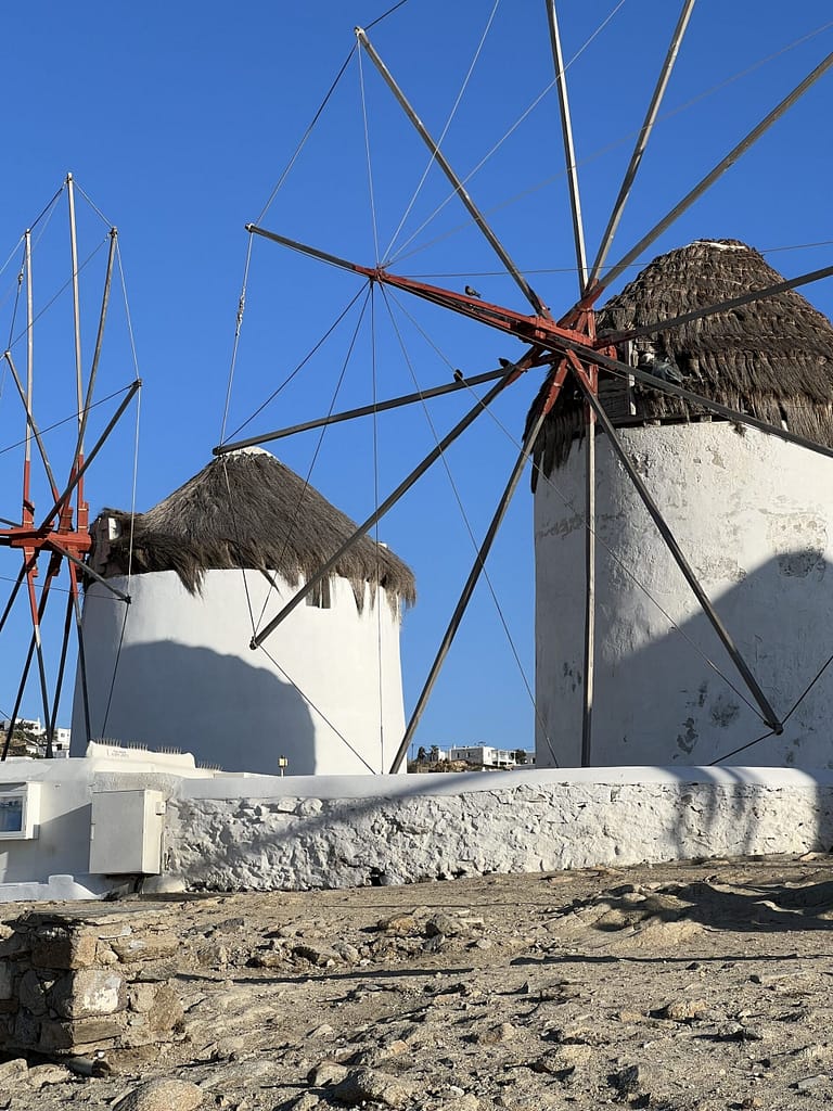 Mykonos windmills