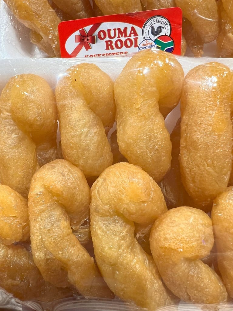 Koeksisters. South African dish. beste südafrikanischen Gerichte