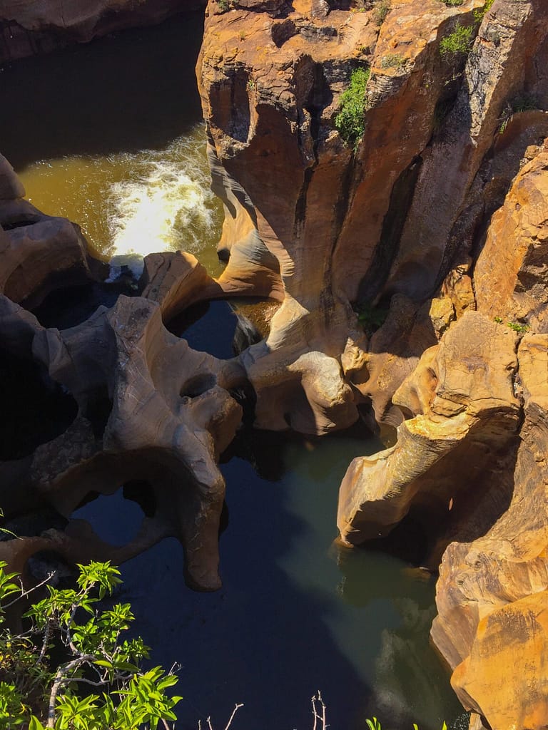 Burke's Luck Potholes in Graskop about 86km from Phabeni Gate, Kruger National Park