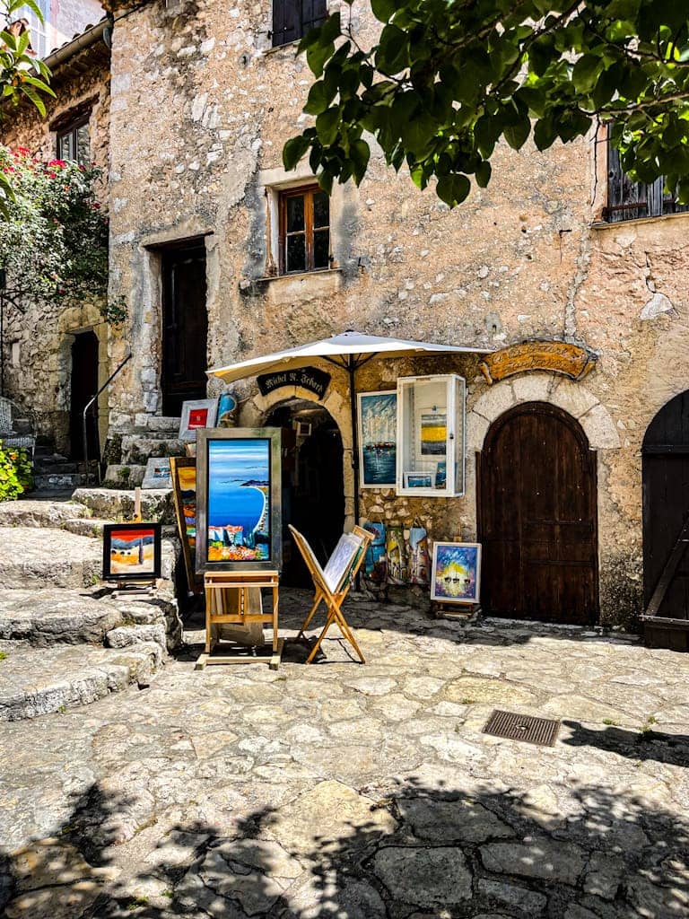 Eze at the Côte d'Azur