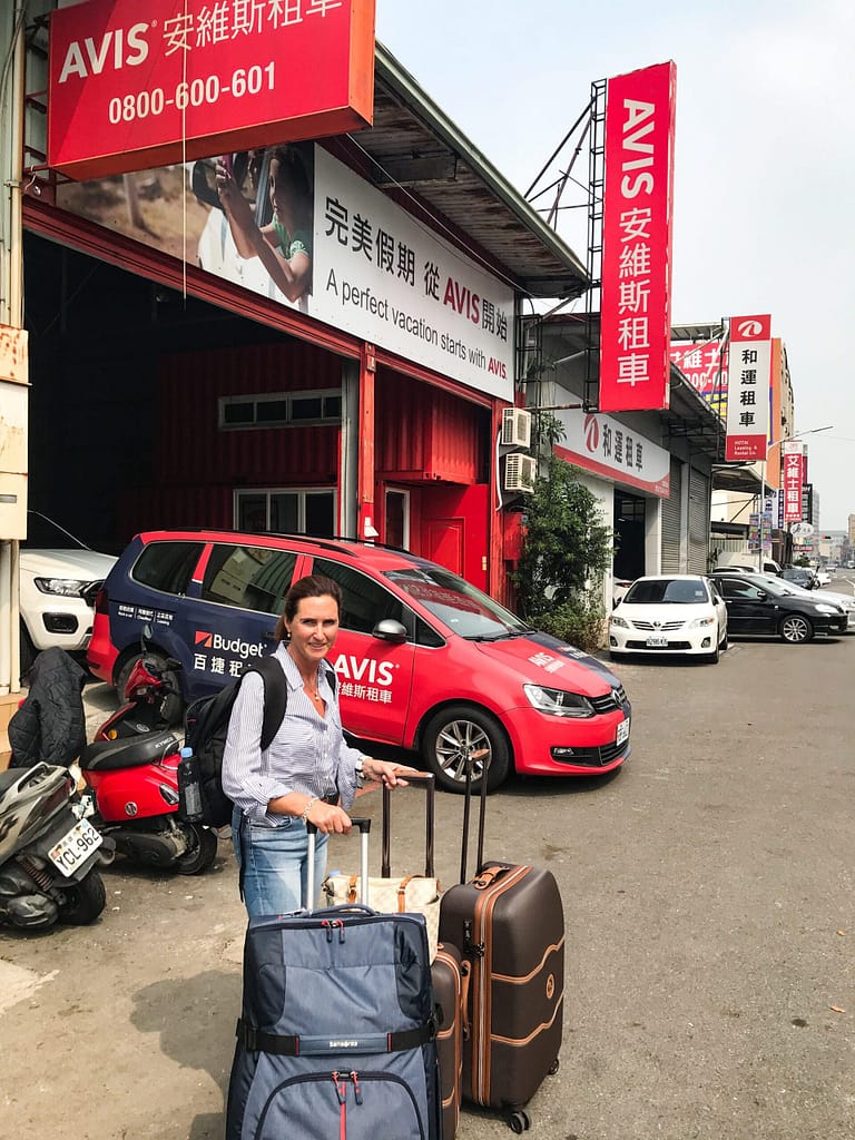 Avis rental car station Kaohsiung