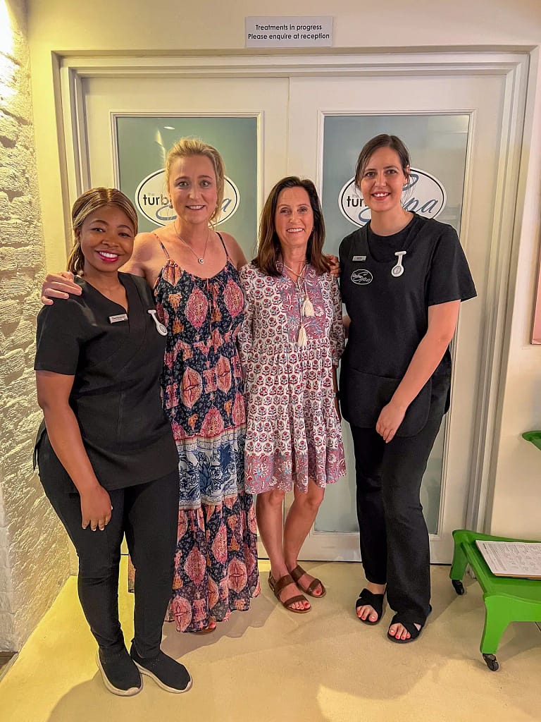 The friendly Spa ladies