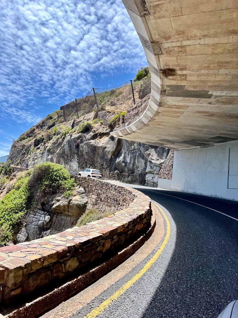 The tunnel on Chapman's Peak Drive in South Africa