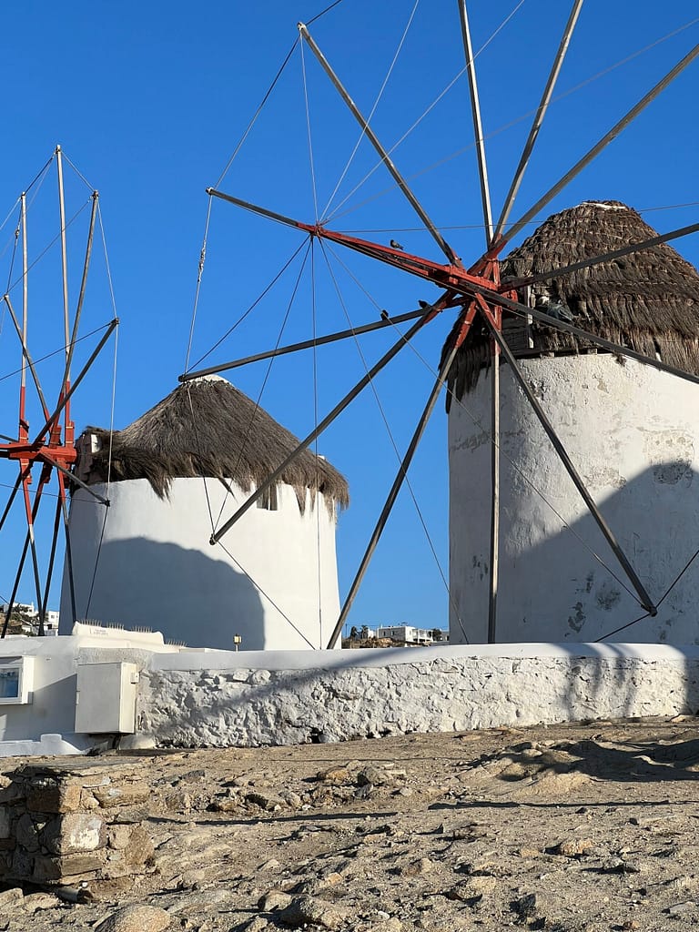 Mykonos, Greece, Windmills