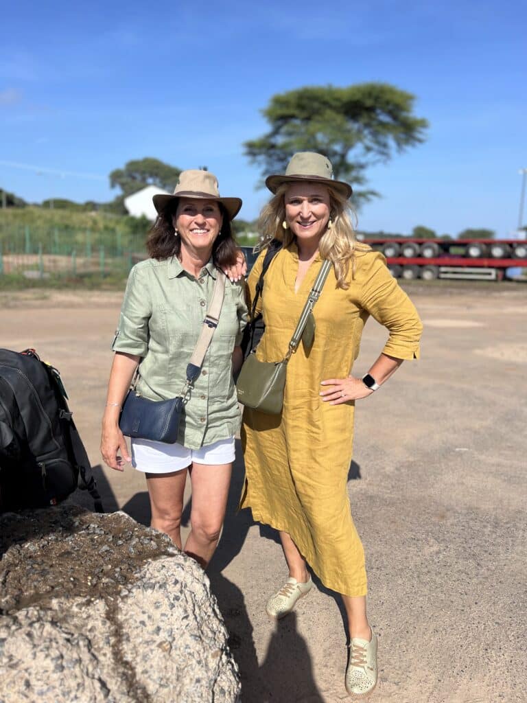 Crossing borders between Zimbabwe and Botswana