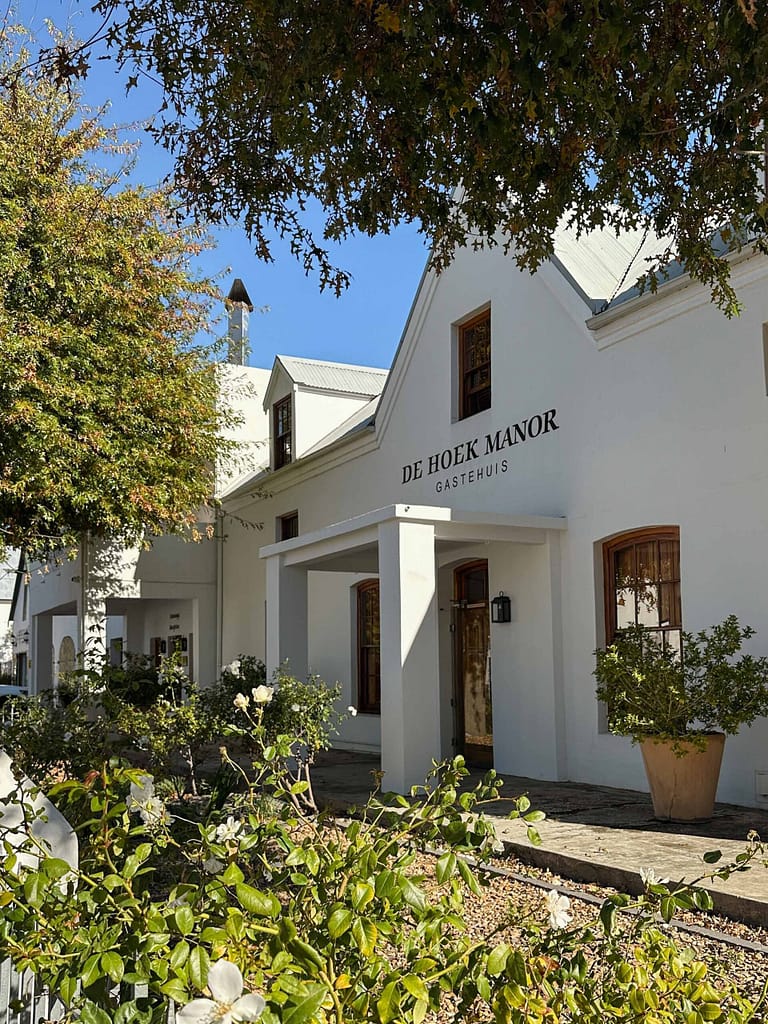 De Hoek Manor, Stellenbosch