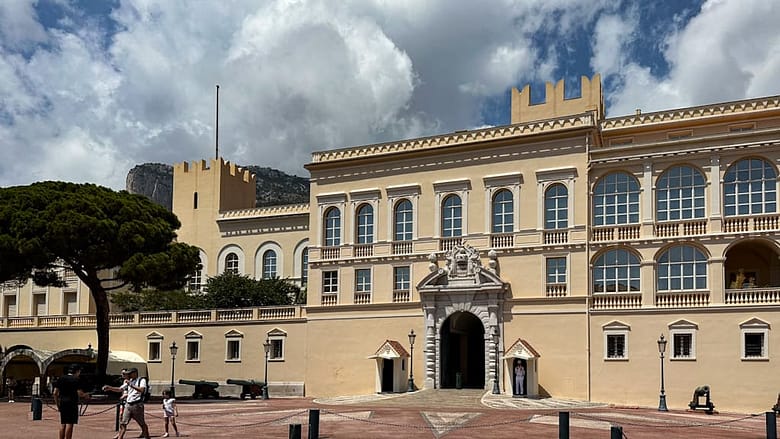 the Palace of the Princes, Monaco