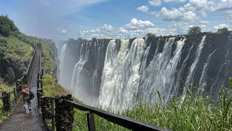 Victoria Falls, Victoriafälle, Sambia, Zambia, Anantara Royal Livingstone