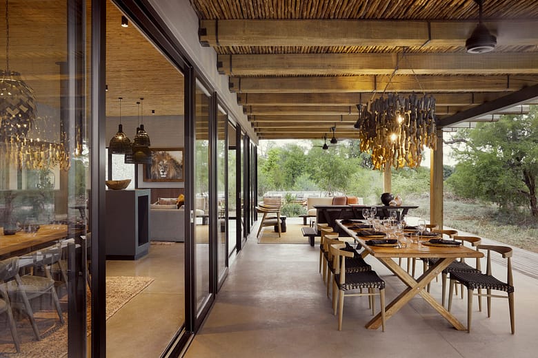 Luxury self-catering accommodation next to the Kruger National Park Lamula Lodge