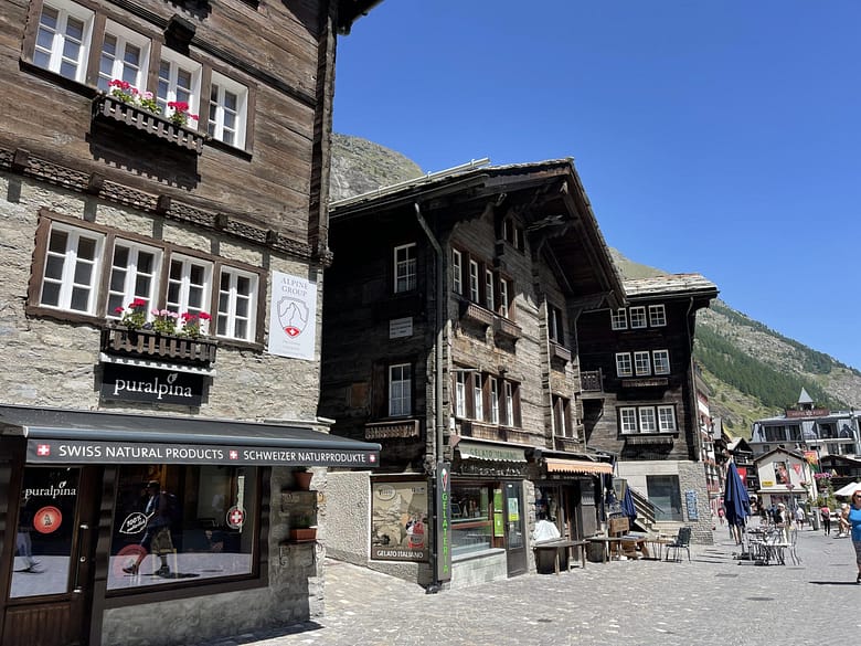 old part of Zermatt