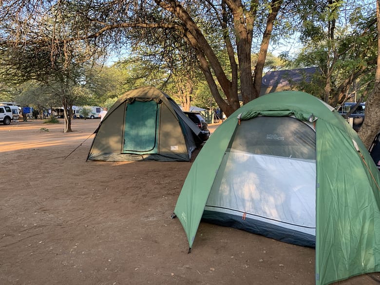Travelbuddies camping in Kruger South Africa - Singwedzi camp