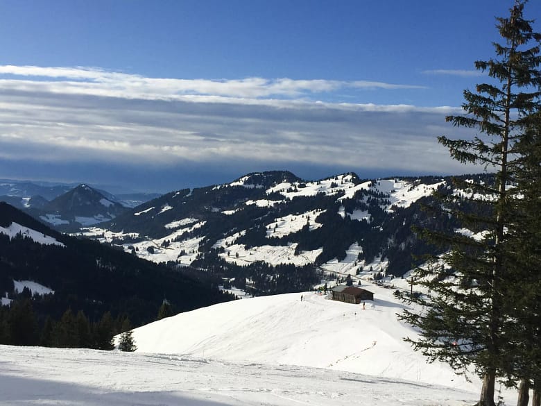 Ski resort Balderschwang, Allgäu
