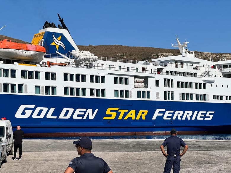 griechischen Fähre.Greek ferry