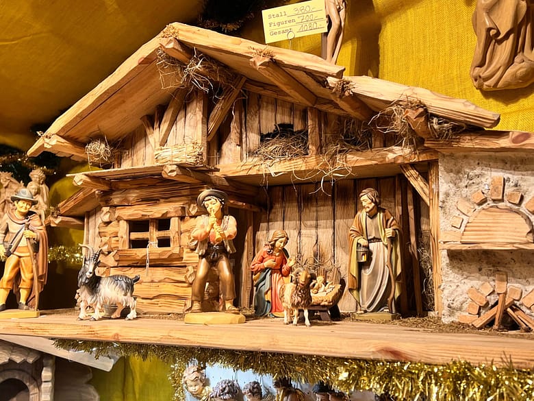 Christmas cot, Weihnachtskrippe, Kripperlmarkt München