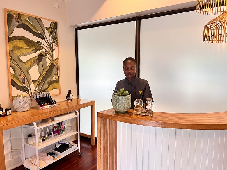 The spa at the palm River Hotel