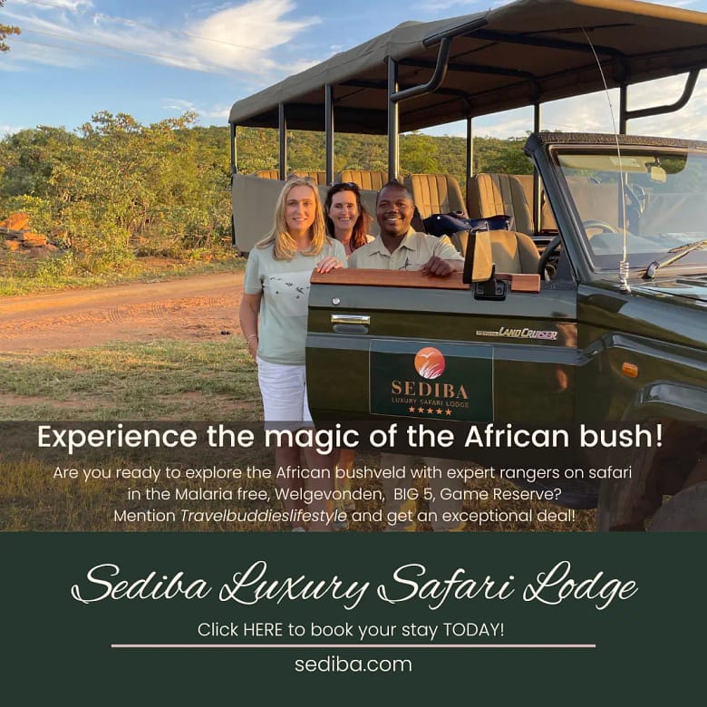 Sediba Luxury Lodge promotion less 10%