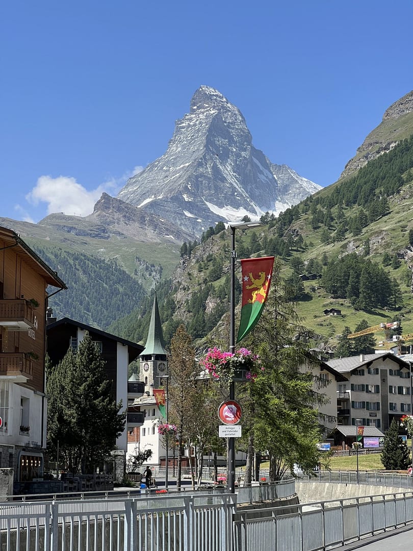 Matterhorn view from Zermatt